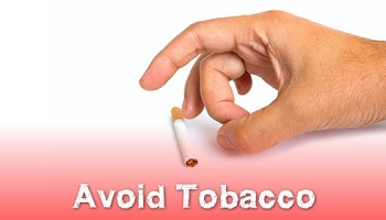 Avoid Tobacco