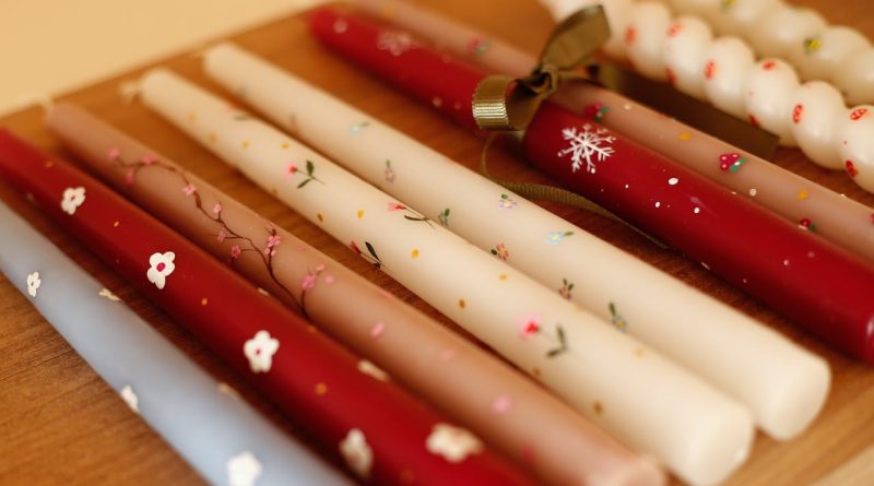 Artistic Candles Made By Hand: Ideal Combination Of Decorative Products That Provide Light And Aromas During Any Festivity